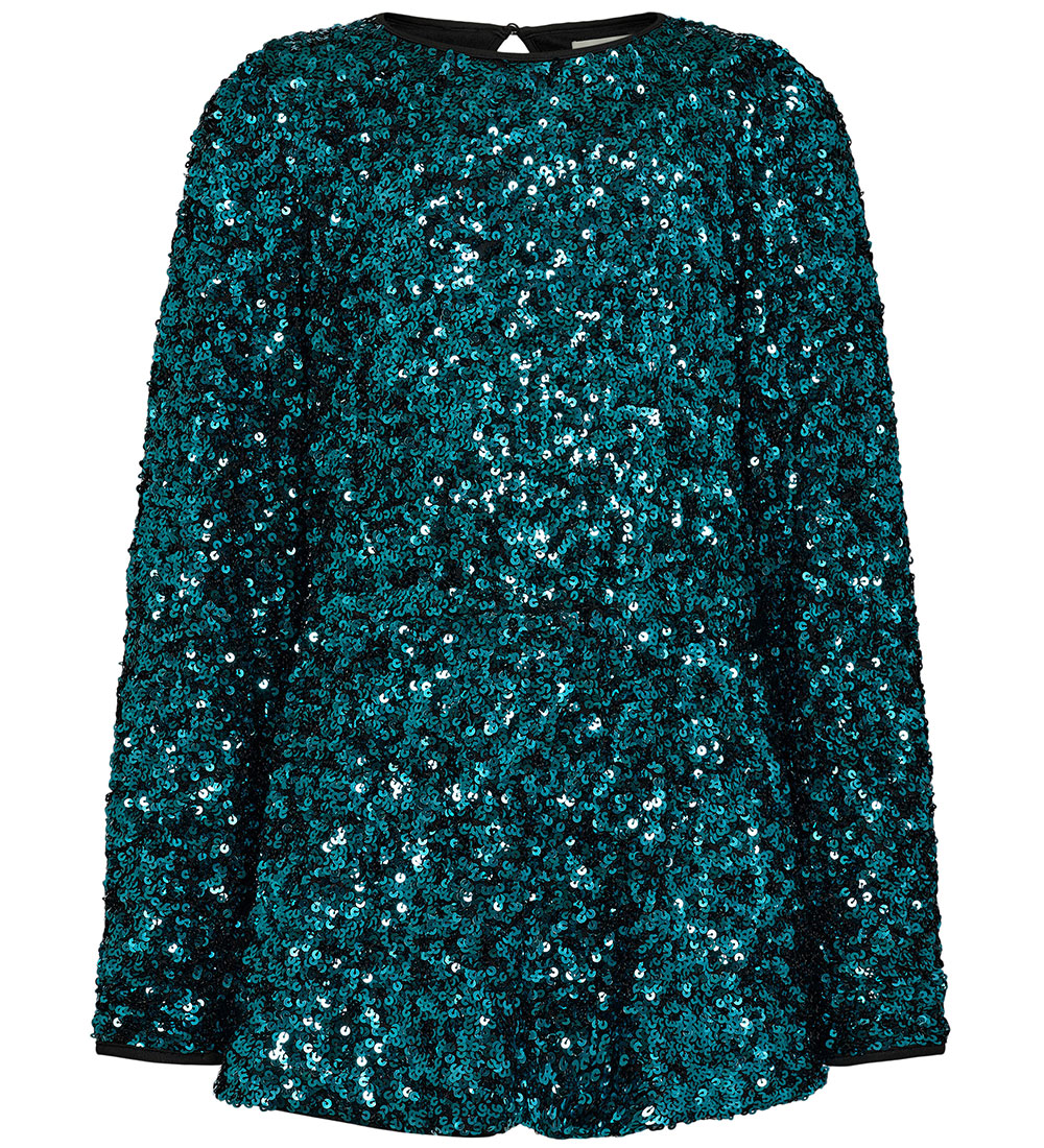 Filles Robe Sofie Schnoor - Dark Blue av. Pailletes