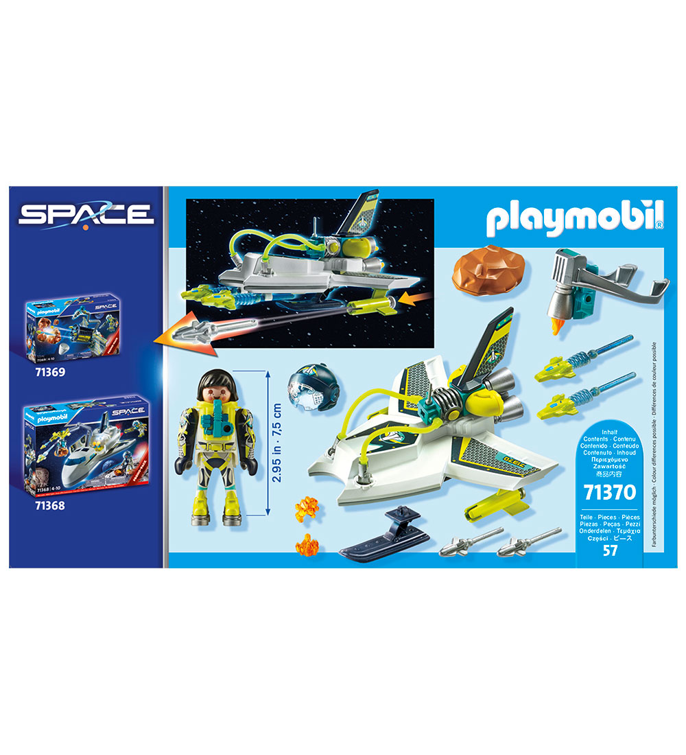 Playmobil Space - Hgteknologisk Space-Drone - 71370 - 57 Delar