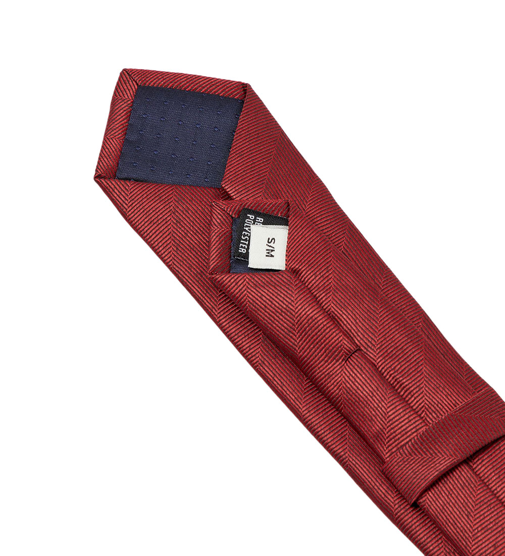 Name It Tie - NkmOdeer - Jester Red w. Rudolph