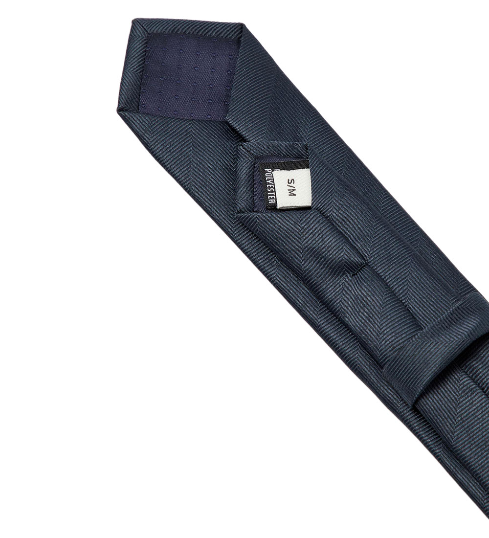 Name It Tie - NkmOdeer - Dark Sapphire w. Rudolph