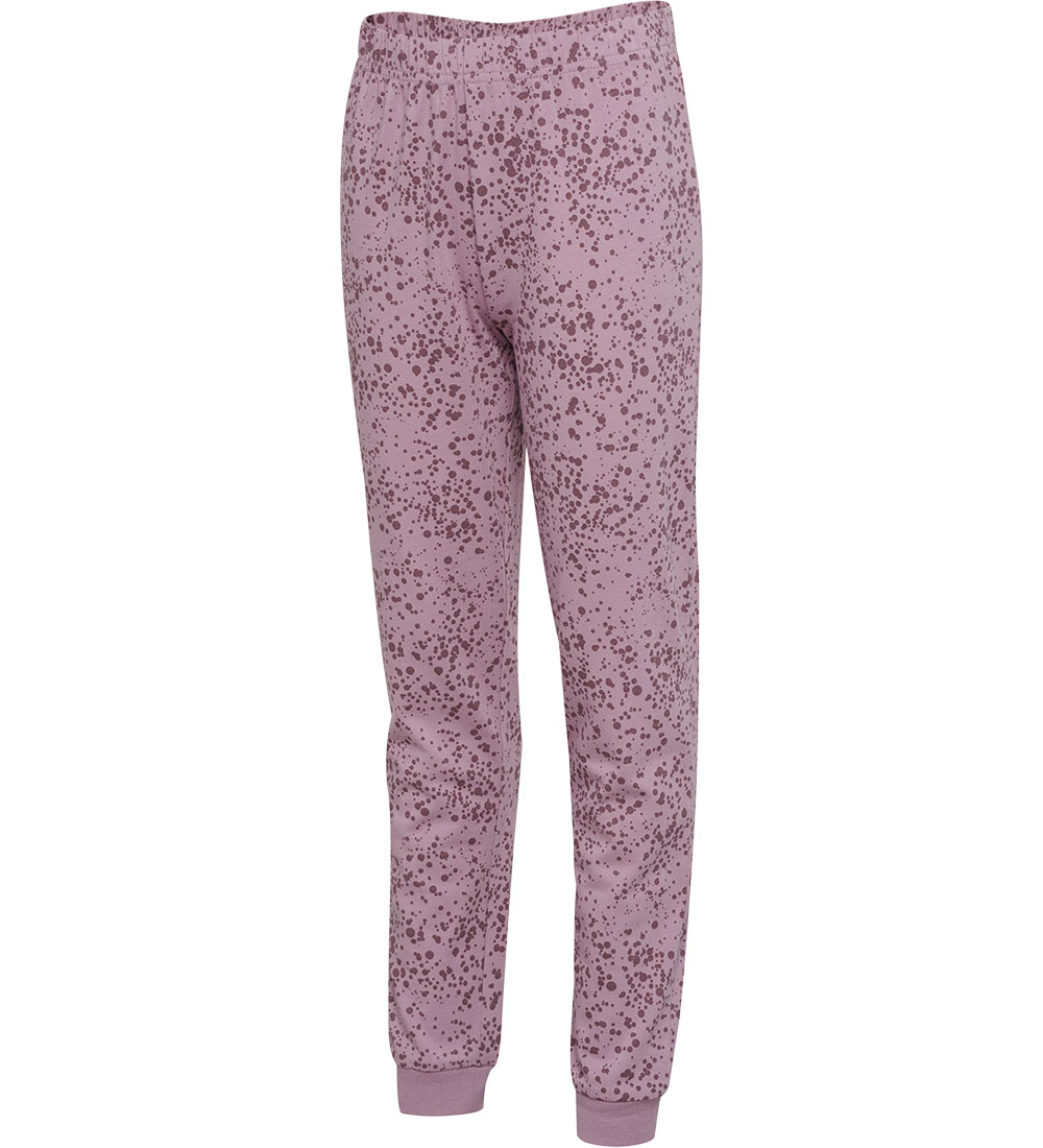 Hummel Pyjama Set - hmlCarolina - Arctic Dust w. Print