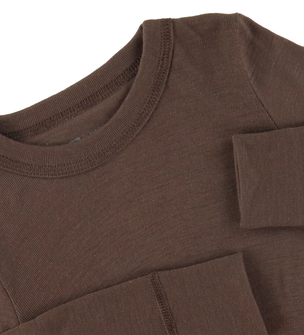 Katvig Blouse - Wool - Brown