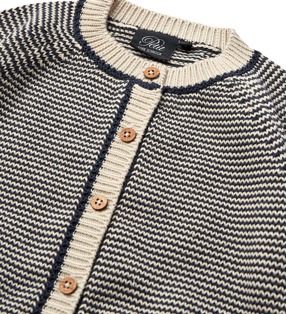 Petit by Sofie Schnoor Cardigan - Knitted - Joey - Dark Blue