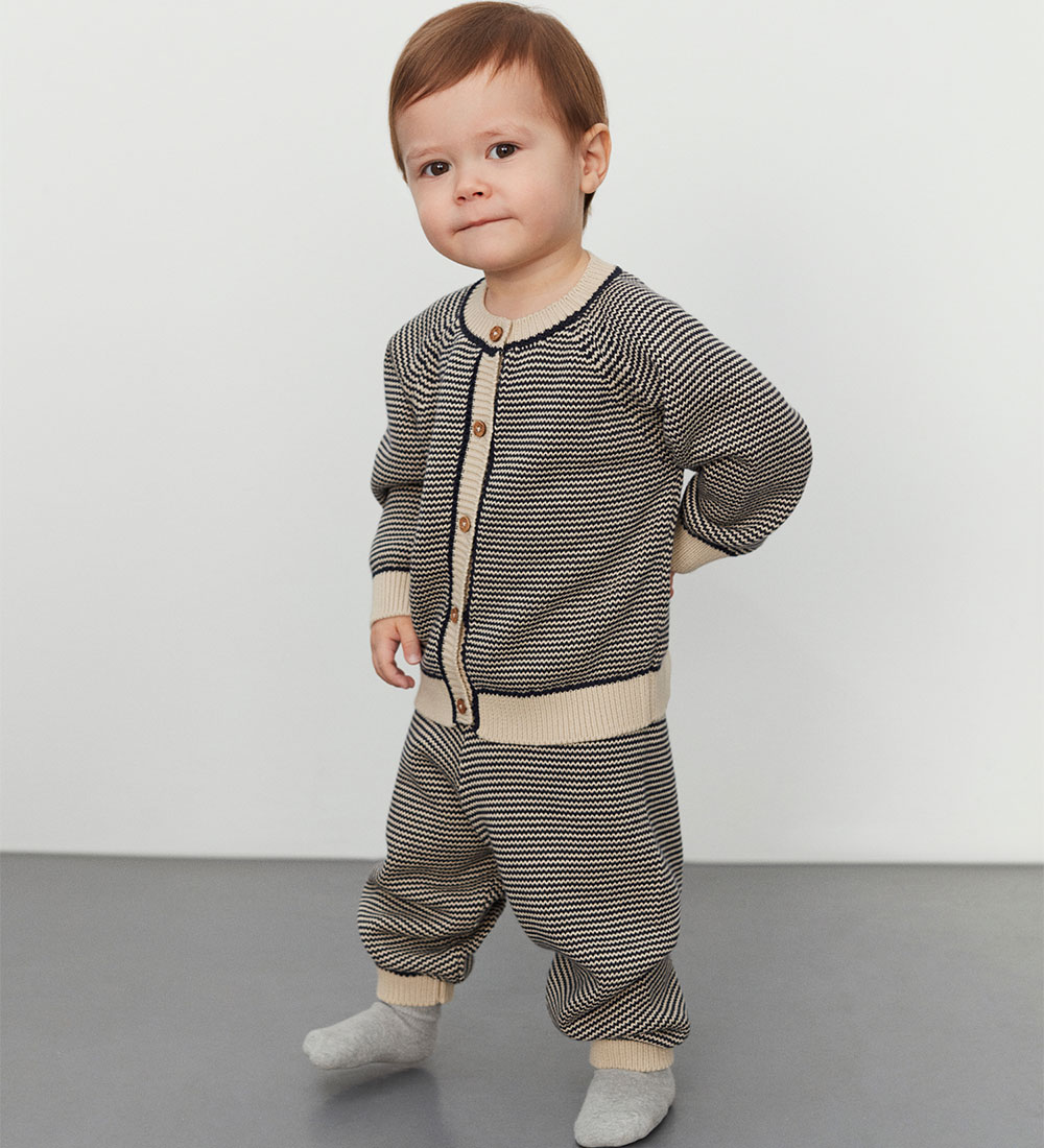 Petit by Sofie Schnoor Cardigan - Knitted - Joey - Dark Blue