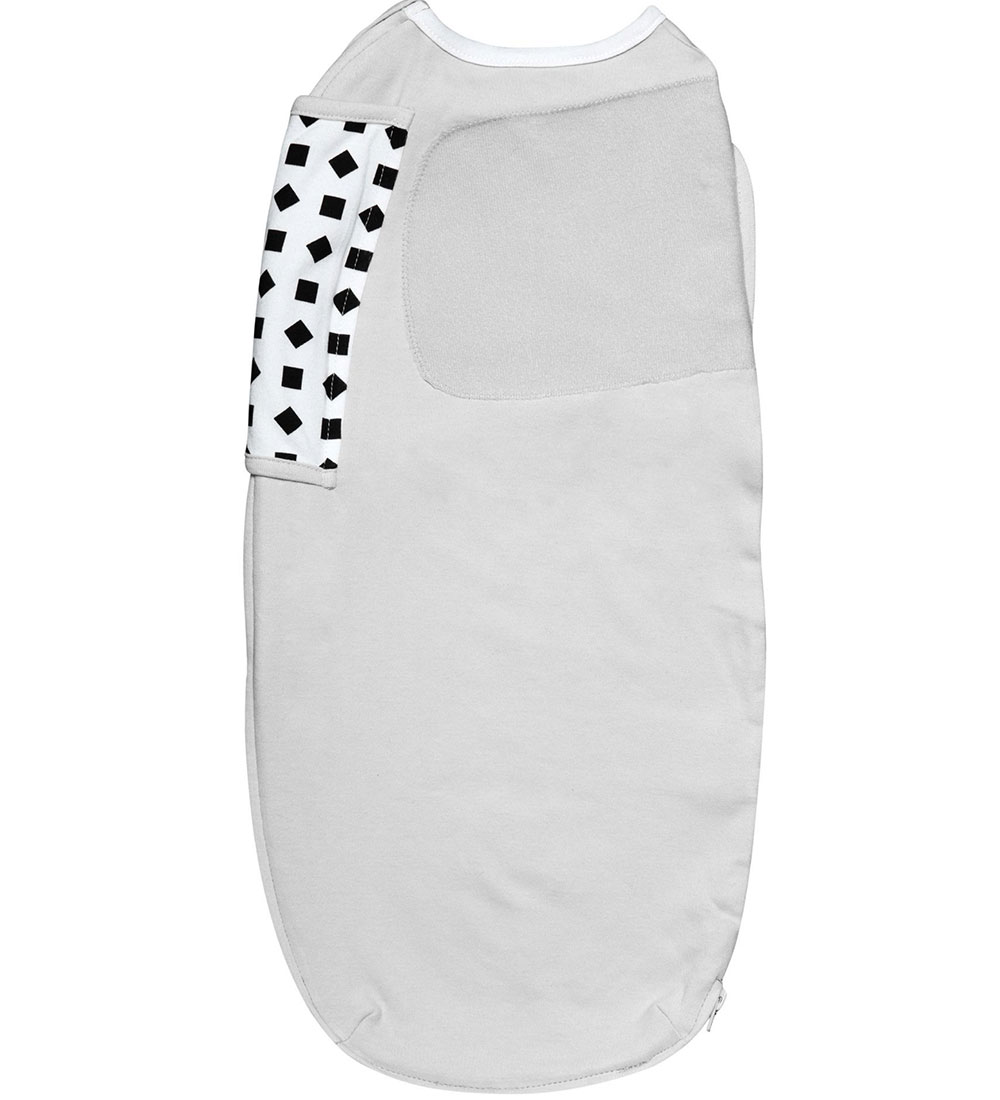 Nanit Baby Swaddle - Breathing Wear - Grey/Black