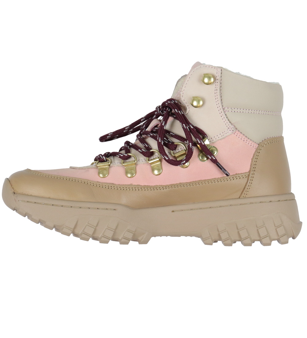 Woden Winter Boots - Iris Track - Ballerina/Silver Min