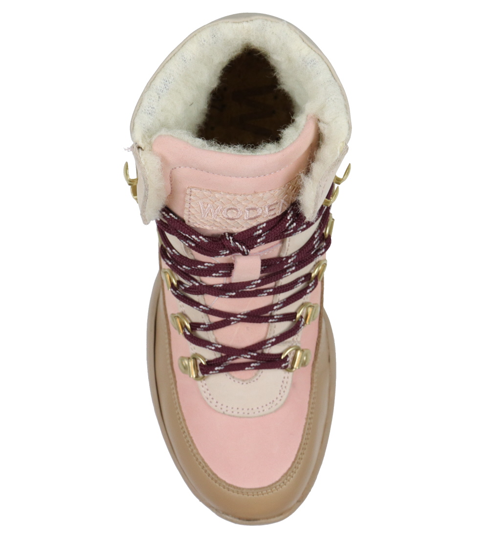 Woden Winter Boots - Iris Track - Ballerina/Silver Min