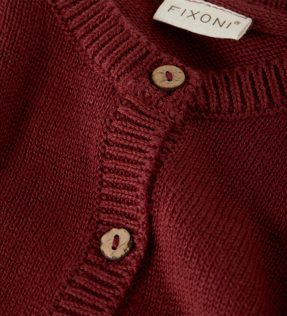 Fixoni Cardigan - Knitted - Rosewood