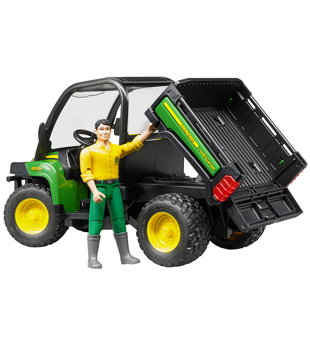 Bruder Car - John Deere Gator XUV 855D w. Driver - 02490