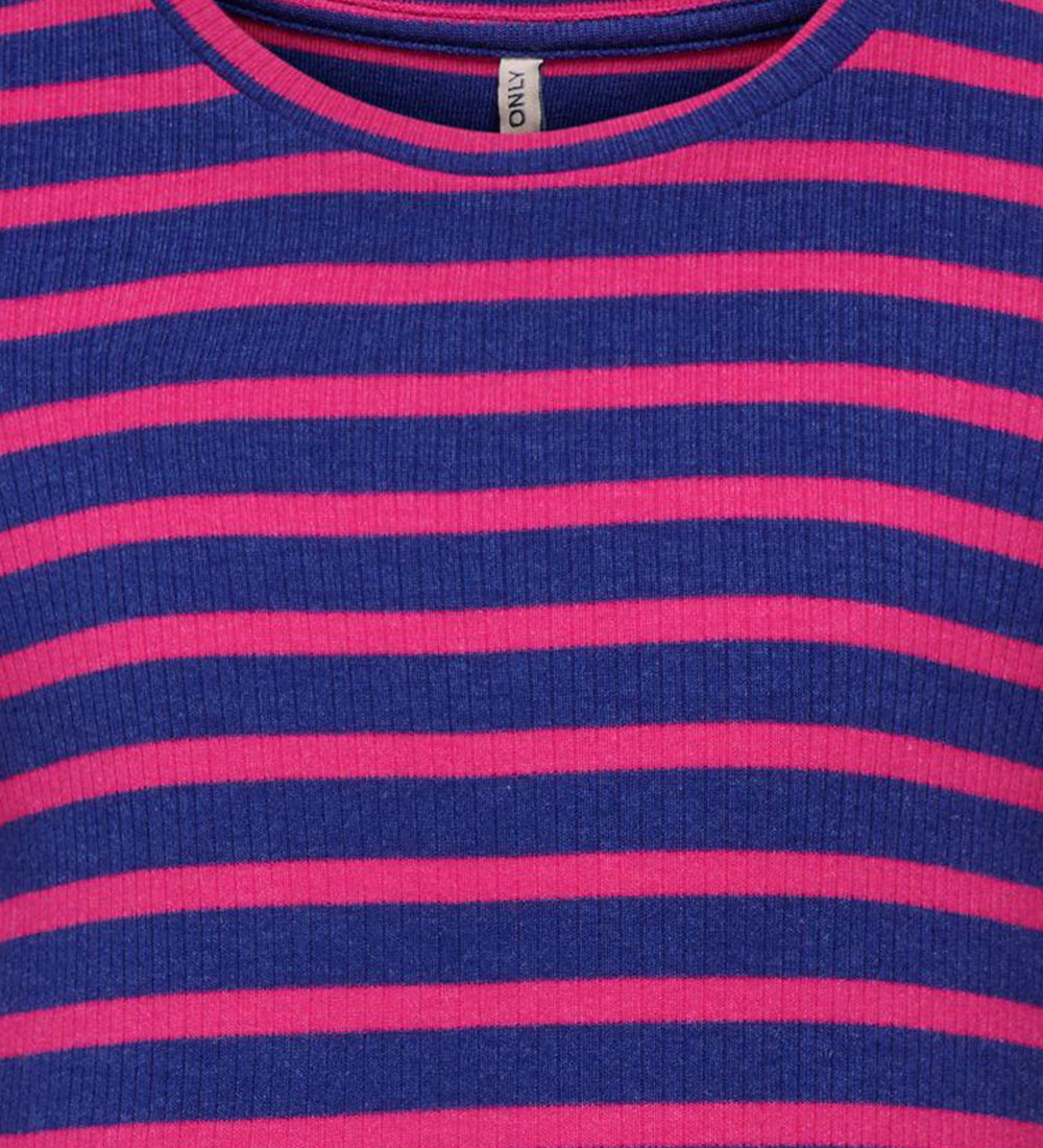 Kids Only Blouse - Rib - KogLuna - Bluing/Fuchsia Purple