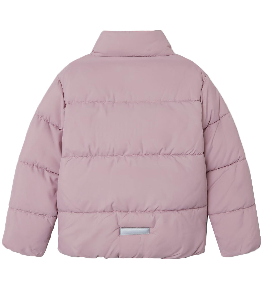 Name It Pehmustettu takki - NkfMilan - Mauve Shadow