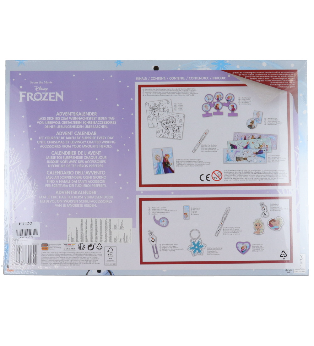 Frozen Advent Calendar - 24 Doors