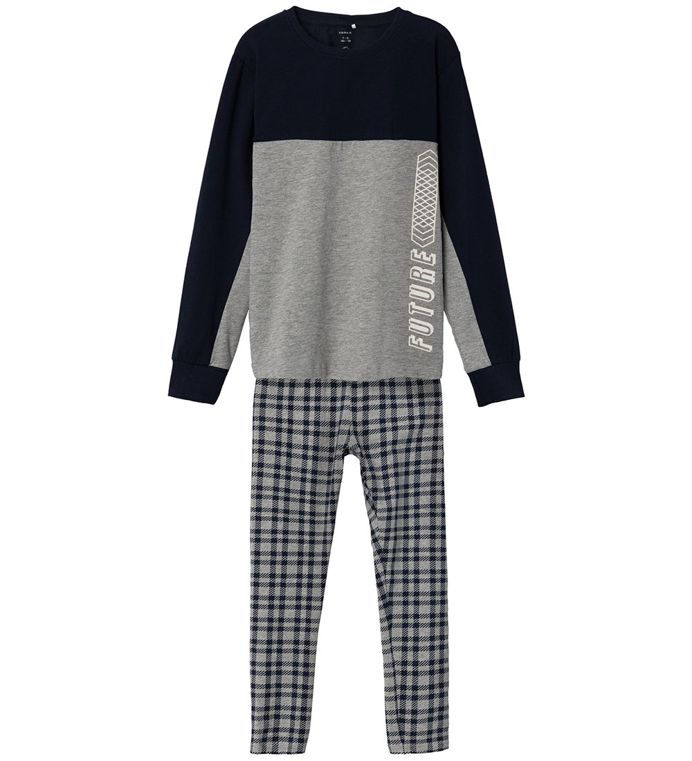 Name It Pyjama Set - NkmRisonne - Dark Sapphire