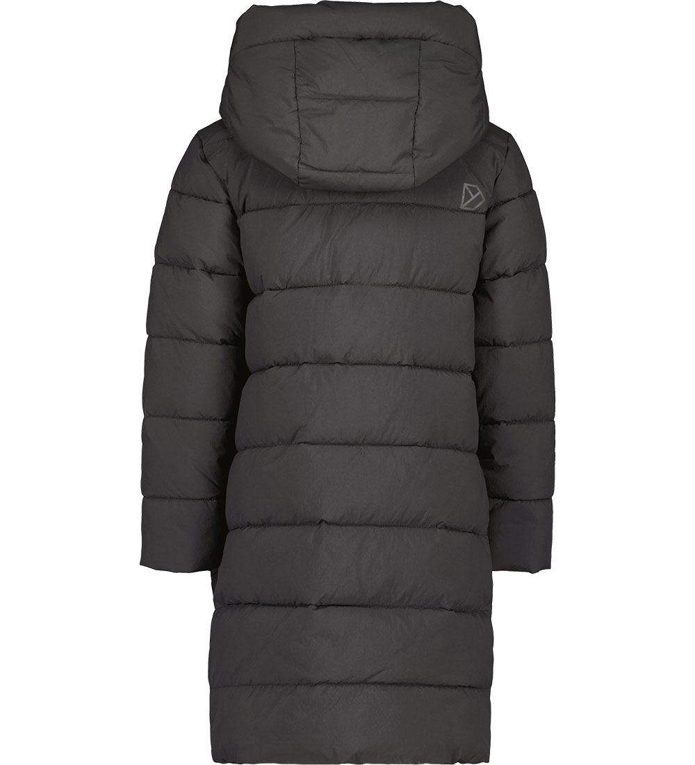 Didriksons Vadderad kappa - Olivin - Svart