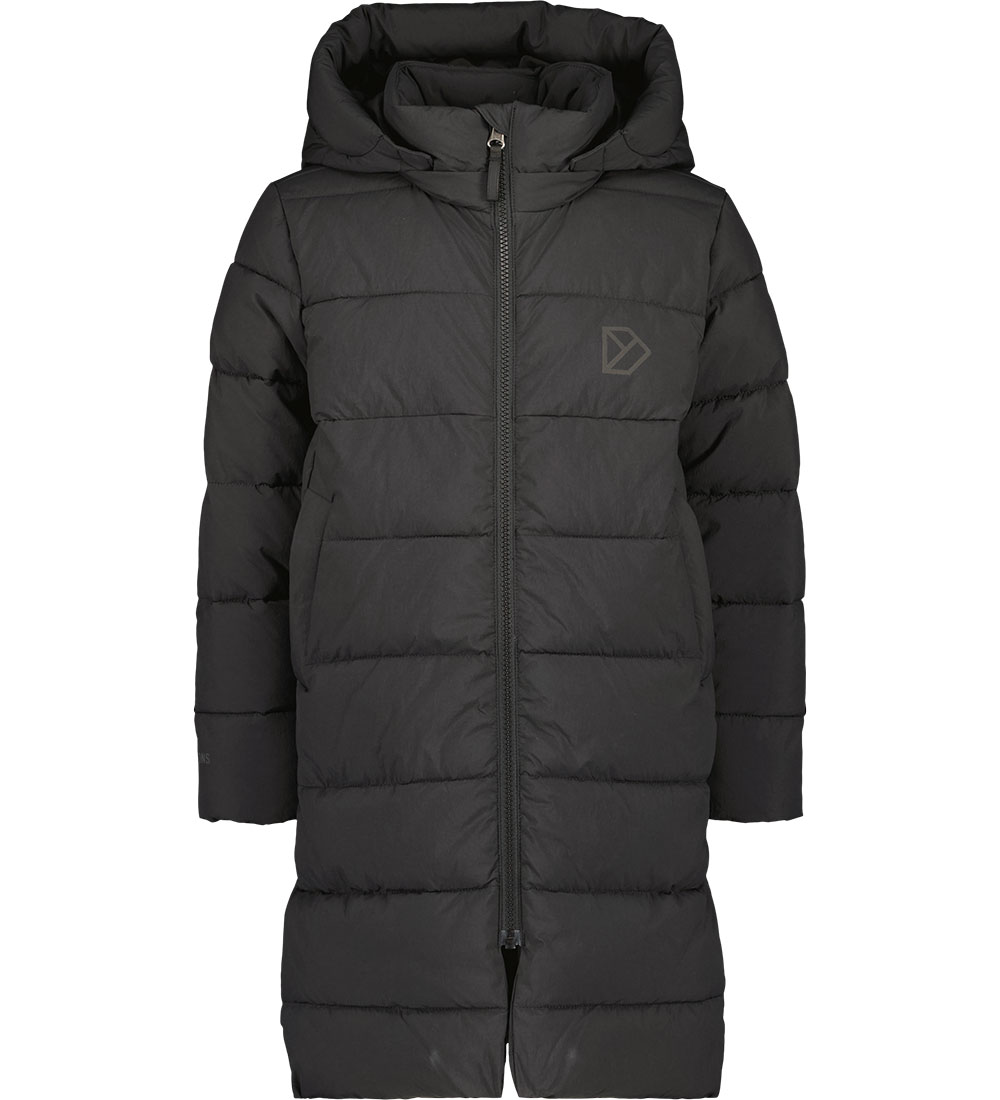 Didriksons Vadderad kappa - Olivin - Svart