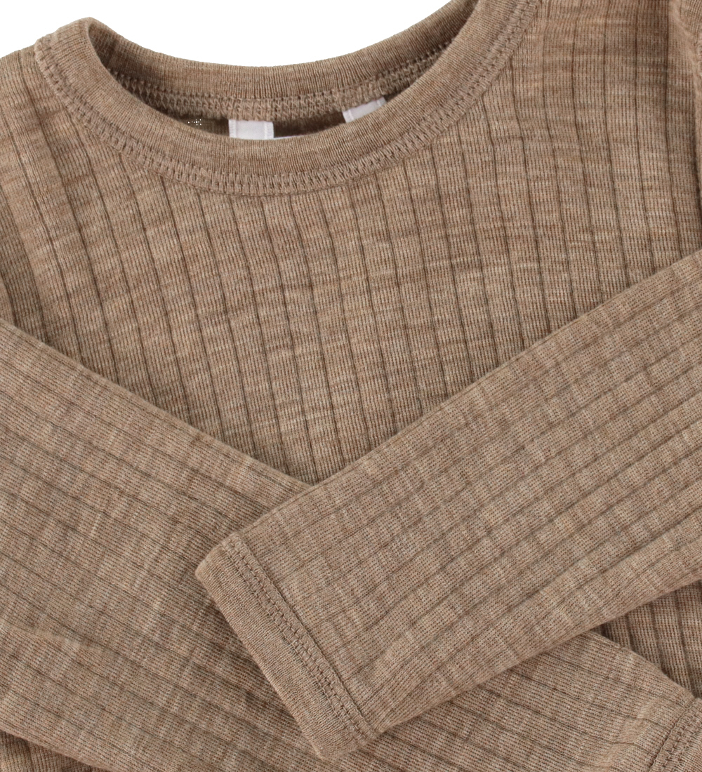 Joha Blouse - Wool - Brown