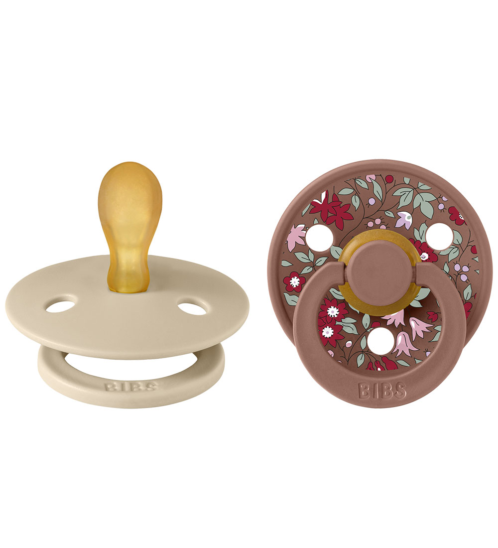 BIBS x Liberty Colour Pacifiers - 2-Pack - Size 2 - Symmetrical