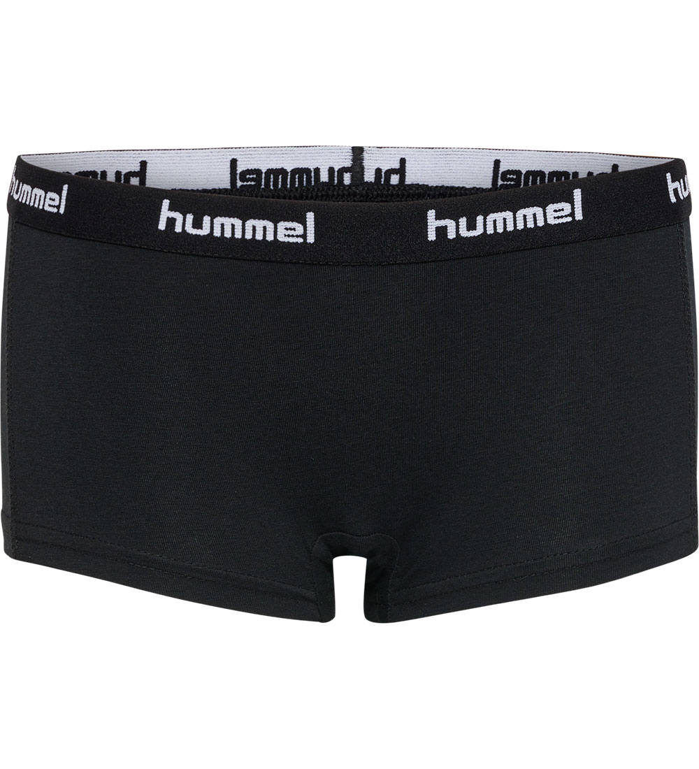 Hummel Hipsters - 2-Pack - hmlCarolina - Black/Arctic Dust w. Pr
