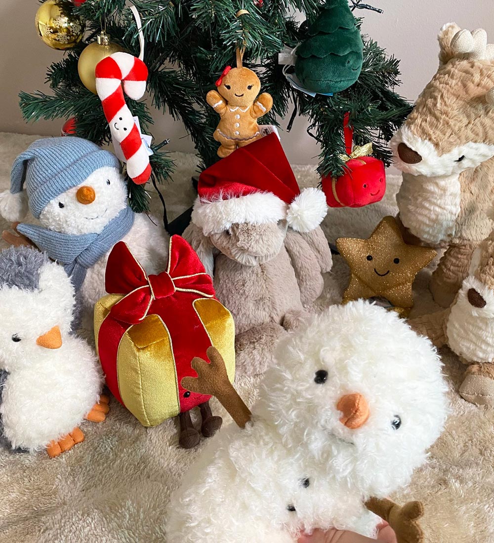 Jellycat Soft Toy - 22x13 cm - Sammie Snowman