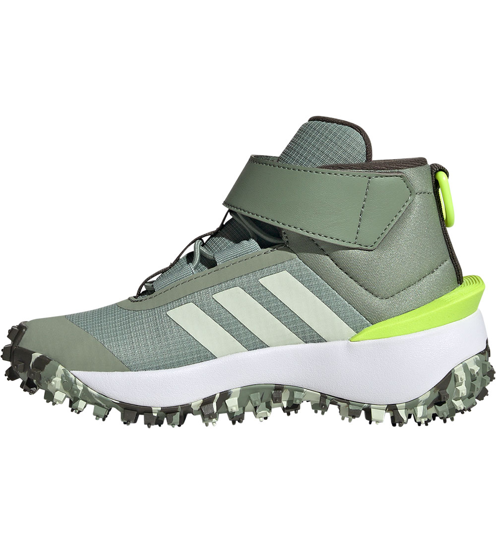 adidas Performance Boots - Fortatrail EL K - Mint Green w. Neon