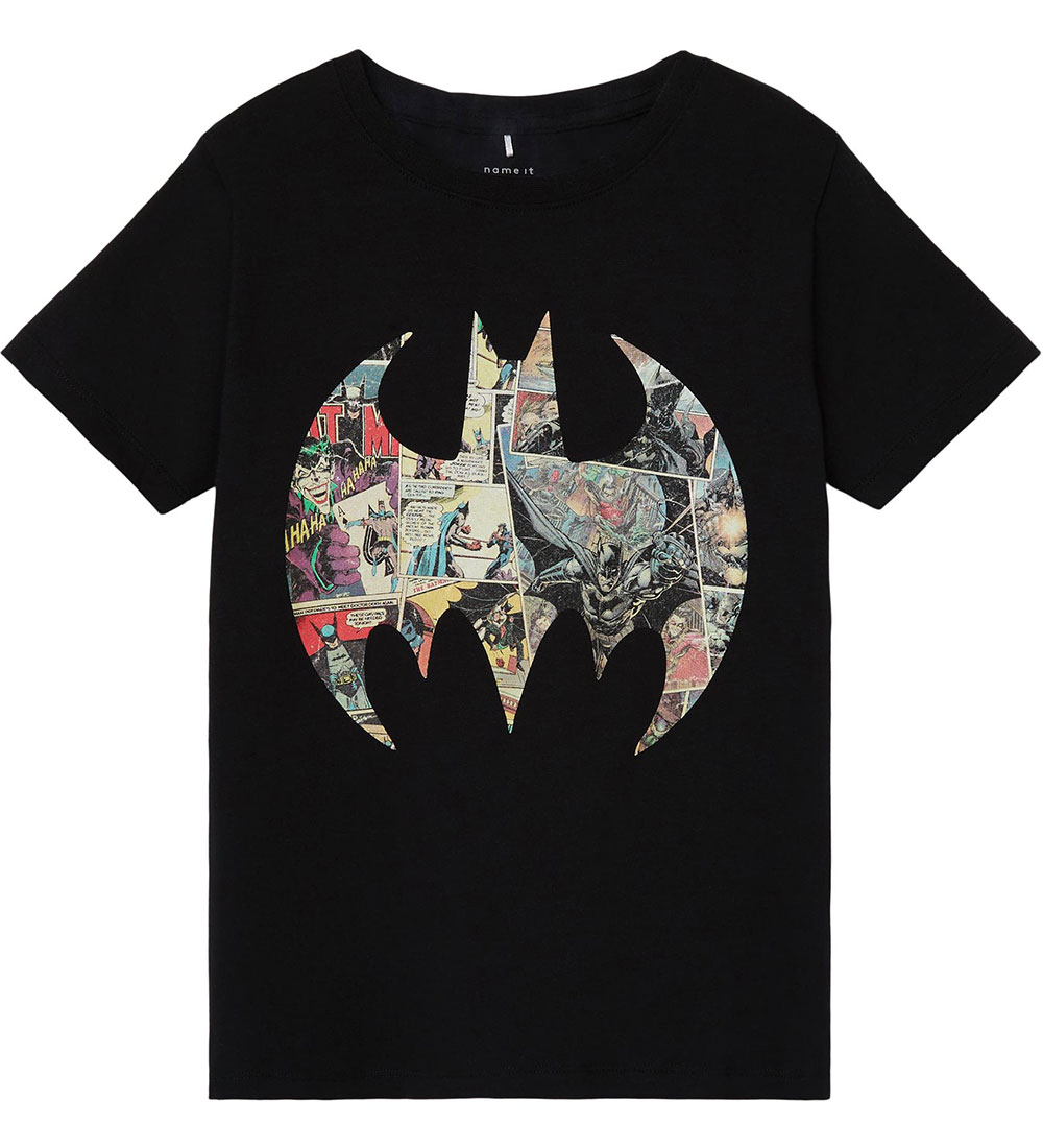Name It T-shirt - NkmNicolay Batman - Black