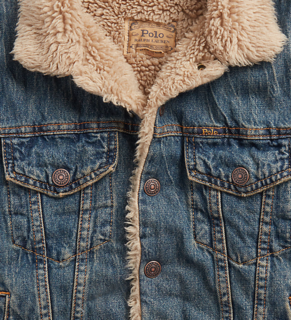 Veste en Jean av. Doublure Polo Ralph Lauren - Bleu