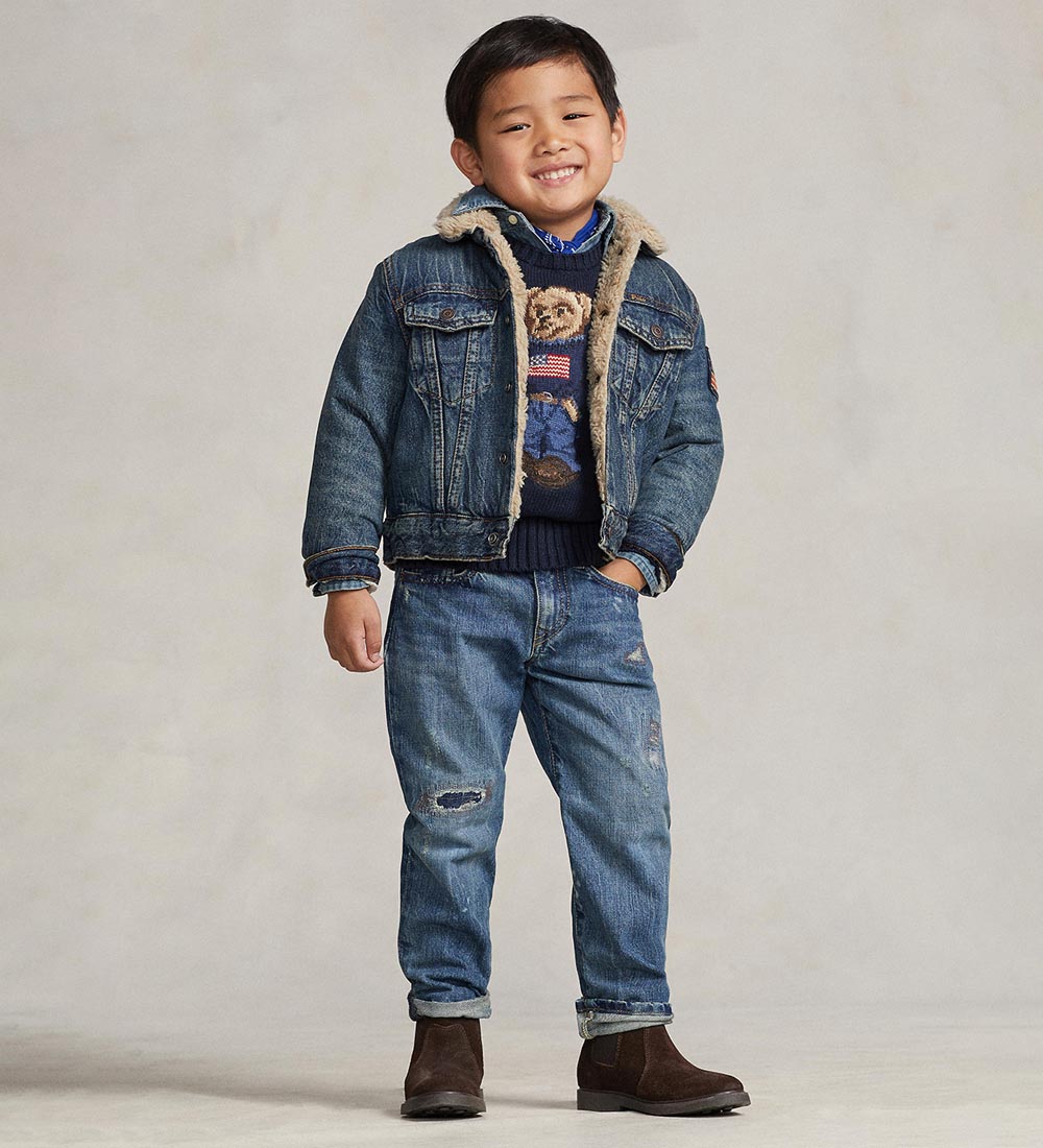 Veste en Jean av. Doublure Polo Ralph Lauren - Bleu