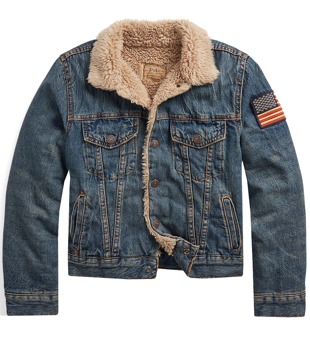 Veste en Jean av. Doublure Polo Ralph Lauren - Bleu