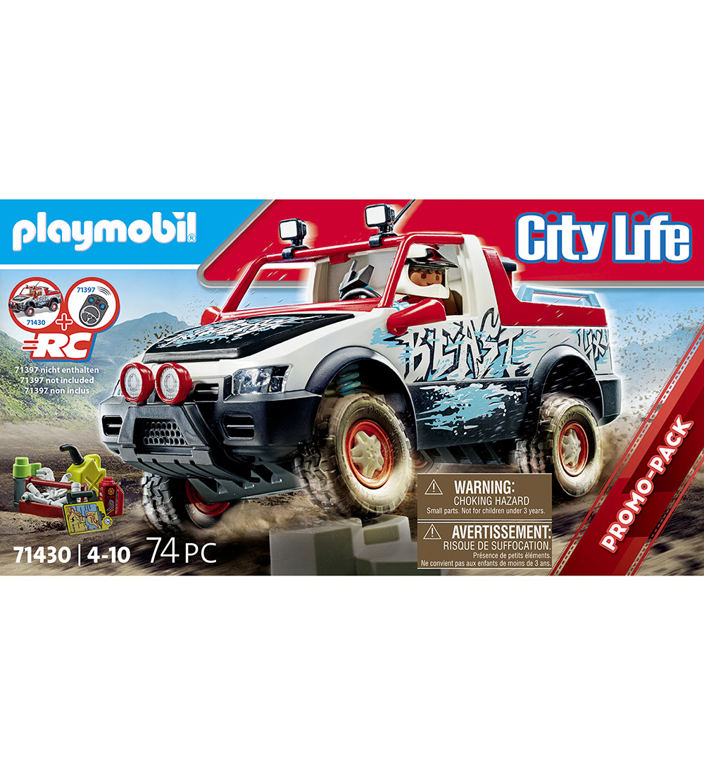 Playmobil City Life - Rally-Car - 71430 - 74 Parts