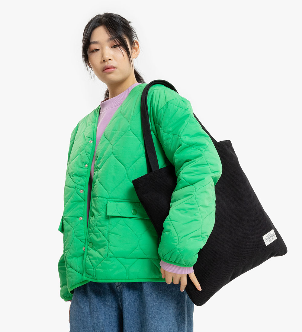 Eastpak Shopper - Corduroy - Charlie - 22 L - Cords Ang Black