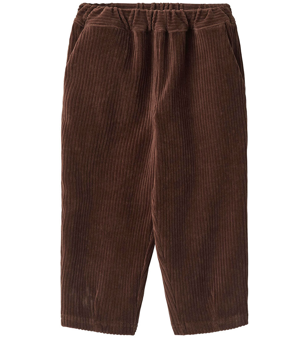 Fliink Corduroy Trousers w. Suspenders - Cub