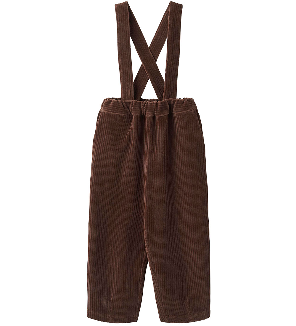 Fliink Corduroy Trousers w. Suspenders - Cub