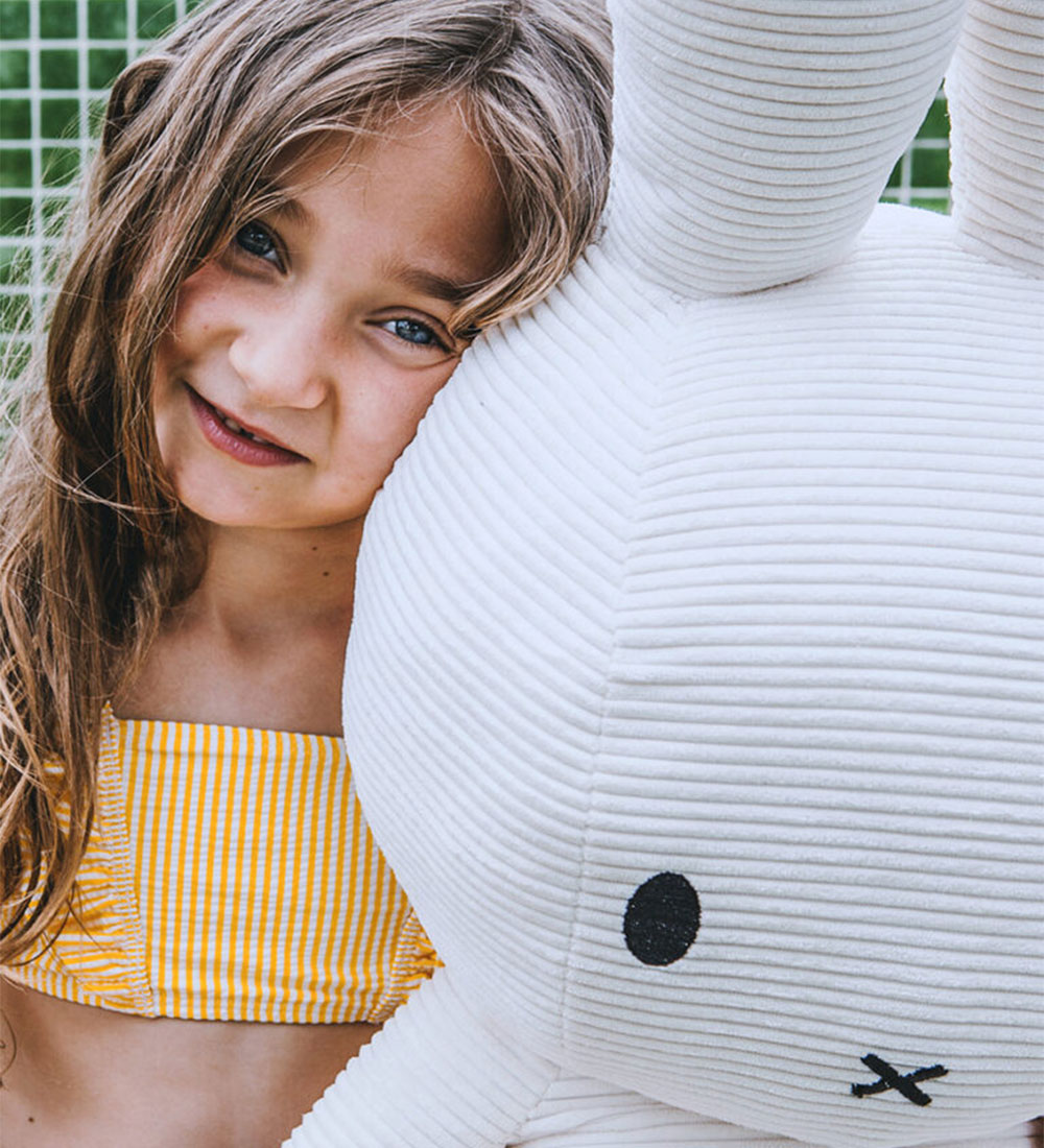 Bon Ton Toys Soft Toy - 70 cm - Miffy Sitting - Corduroy Offwhit