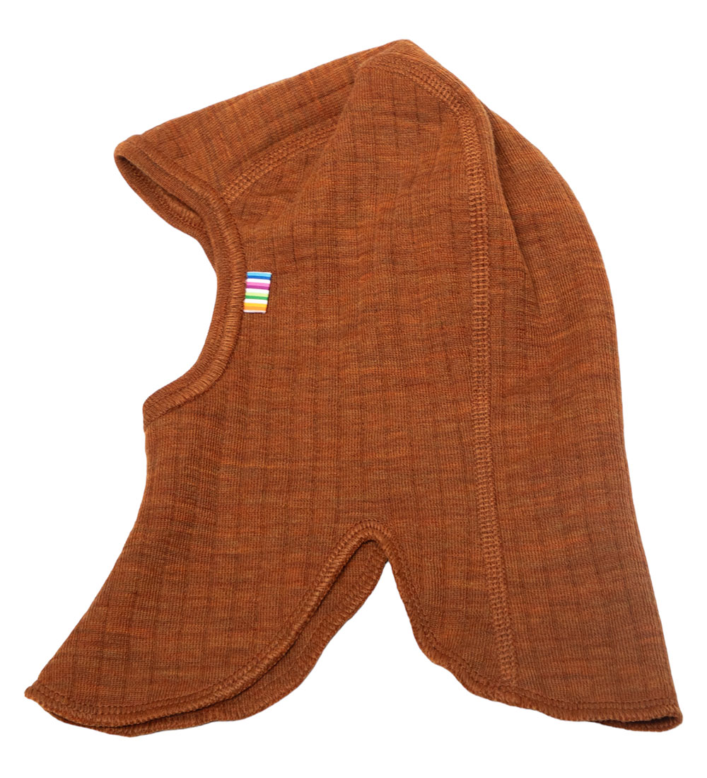 Joha Balaclava - Wool - 2-layer - Orange