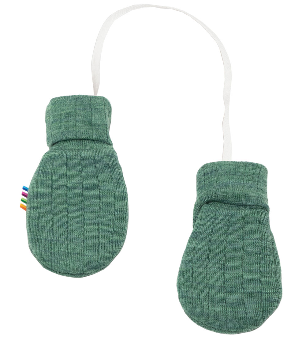 Joha Mittens - Wool - Green