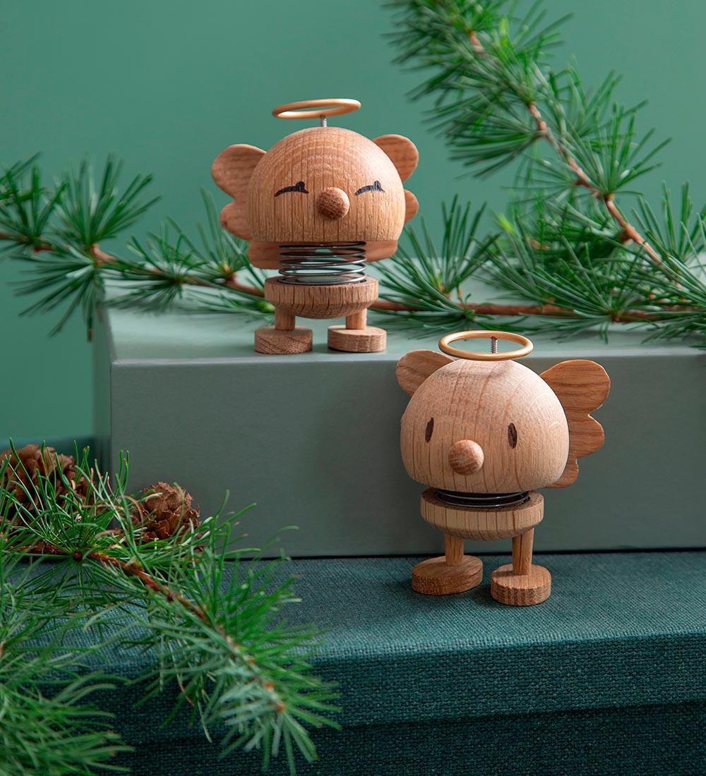 Hoptimist Angel Bimble - Small - 7.1 cm - Oak