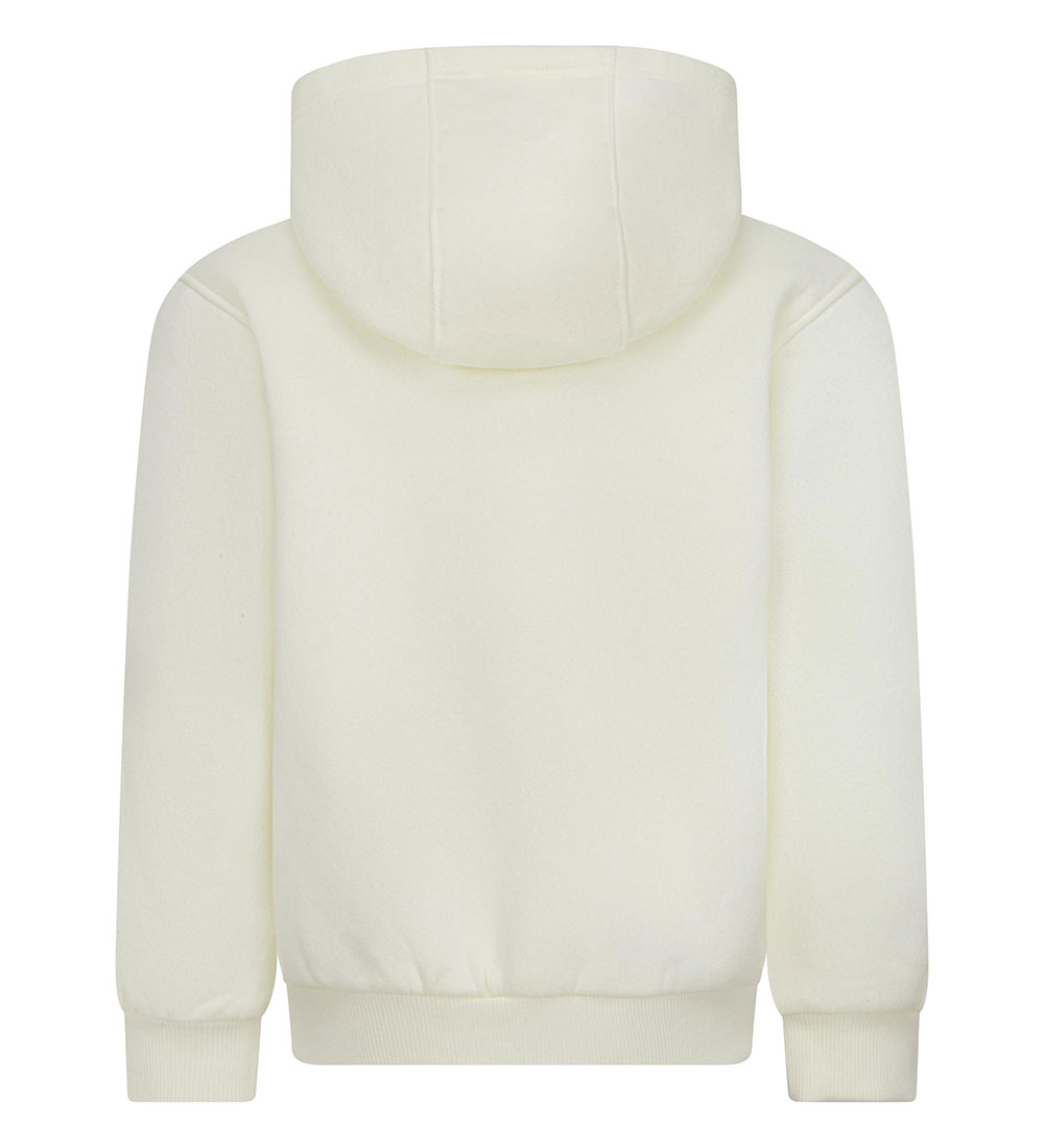 Nike Hoodie - Kokosmjölk m. Guld