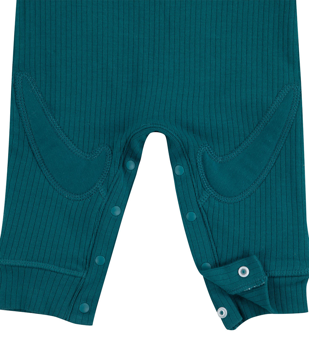Nike Jumpsuit - Rib - Geode Teal w. Logos