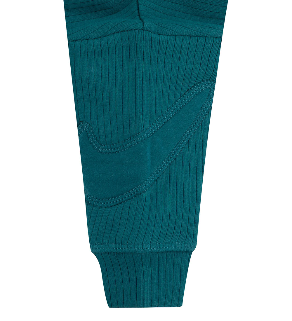 Nike Jumpsuit - Rib - Geode Teal w. Logos