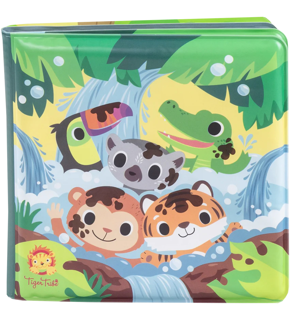 Tiger Tribe Bath Book - Messy Jungle