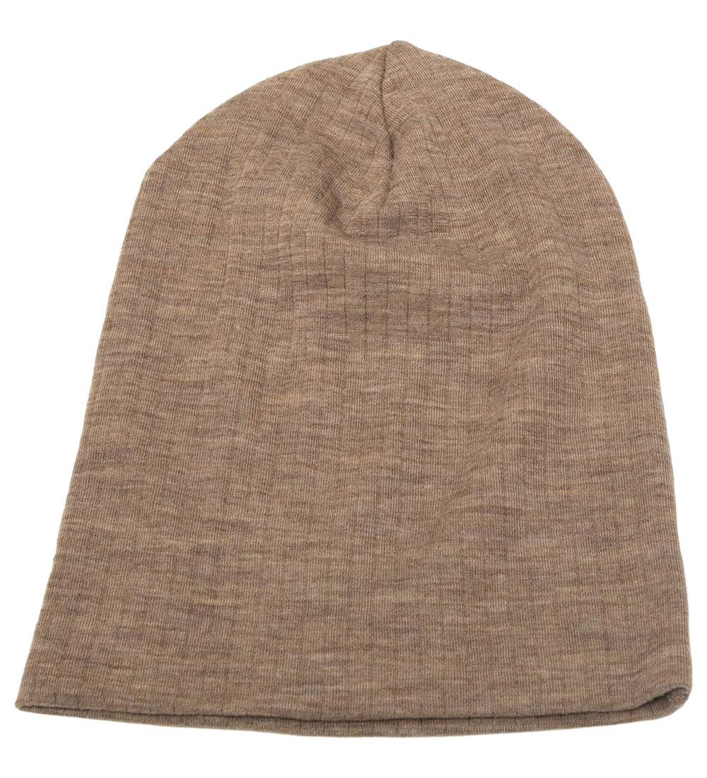 Joha Beanie - Wool - 2-layer - Brown