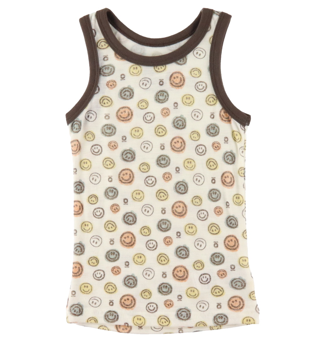 Katvig Underwear - Wool - White w. Smiley