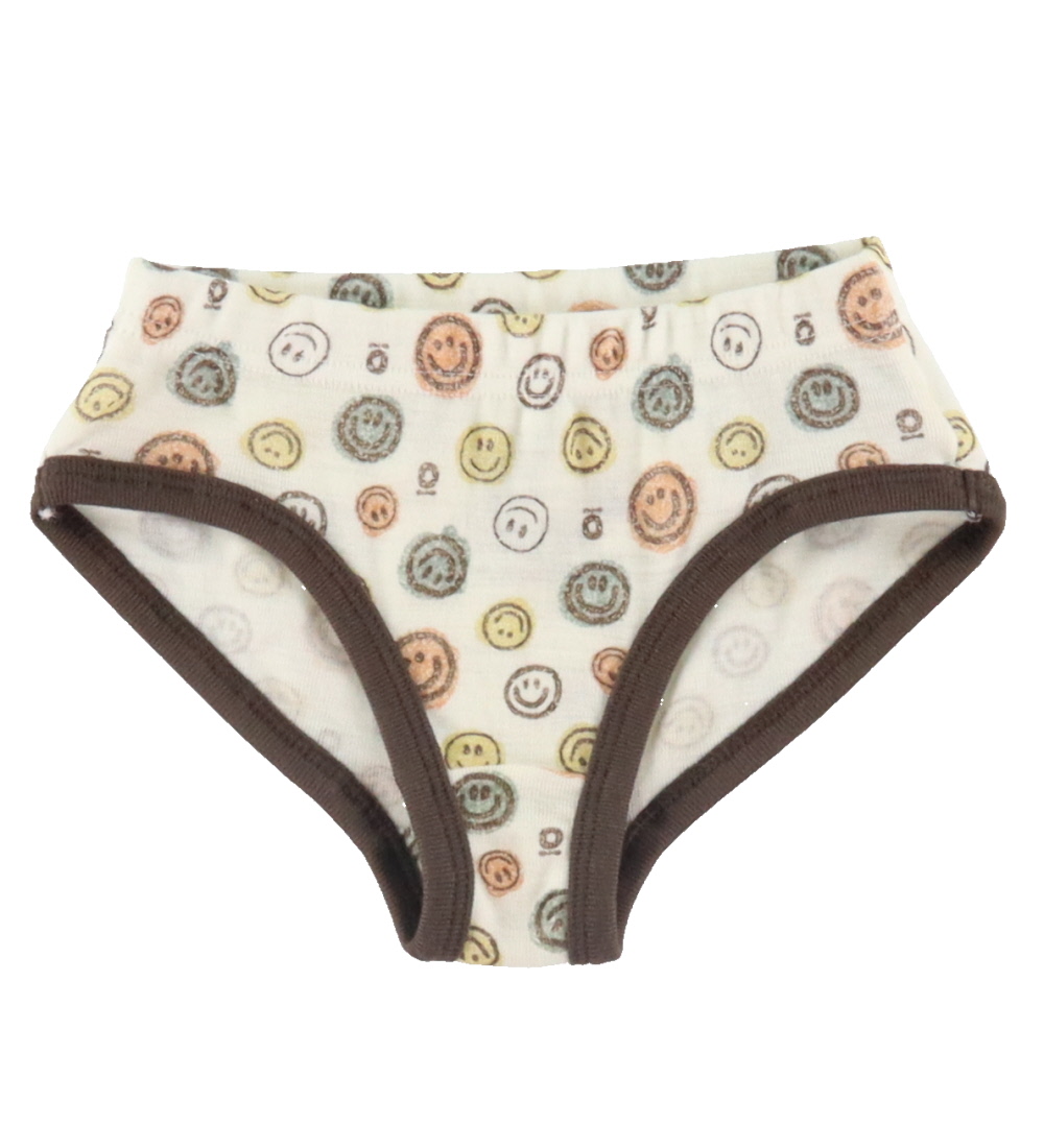 Katvig Underwear - Wool - White w. Smiley