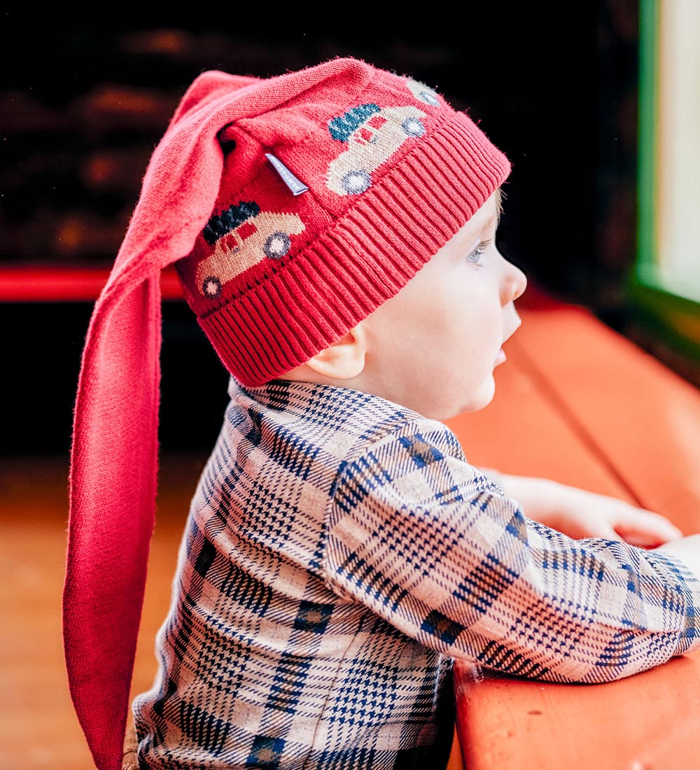Hust and Claire Christmas Hat - Fifi - Teaberry