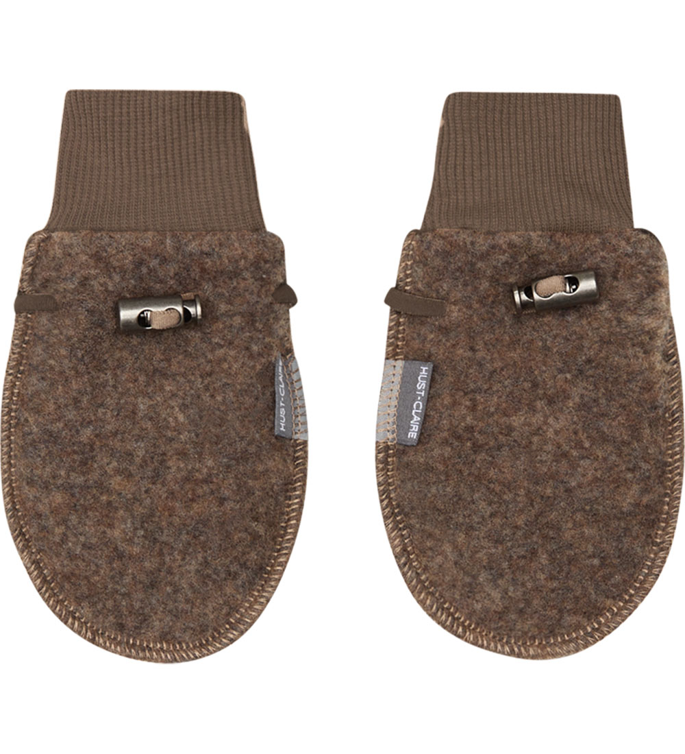 Hust and Claire Mittens - Wool - Ferri - Cub Brown