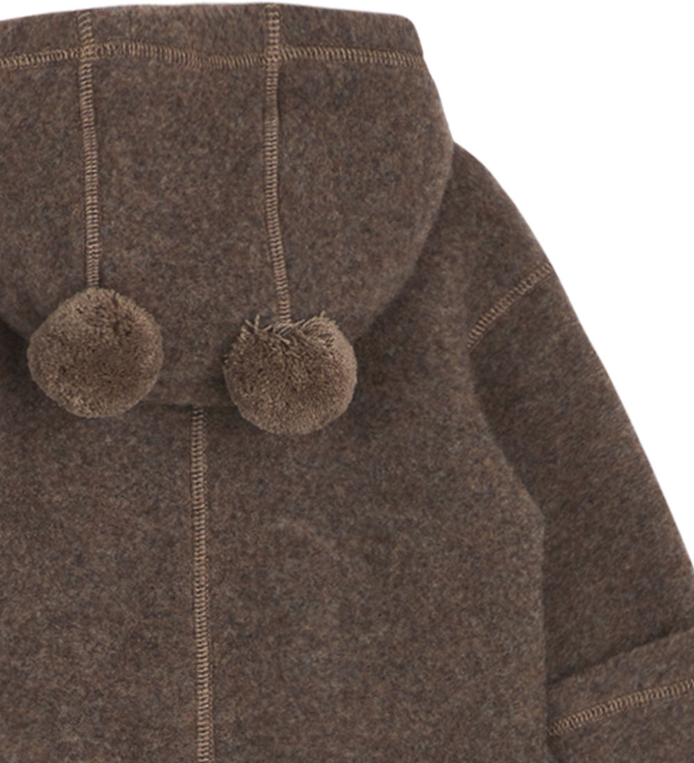 Hust and Claire Pramsuit - Wool - Mexi - Cub Brown