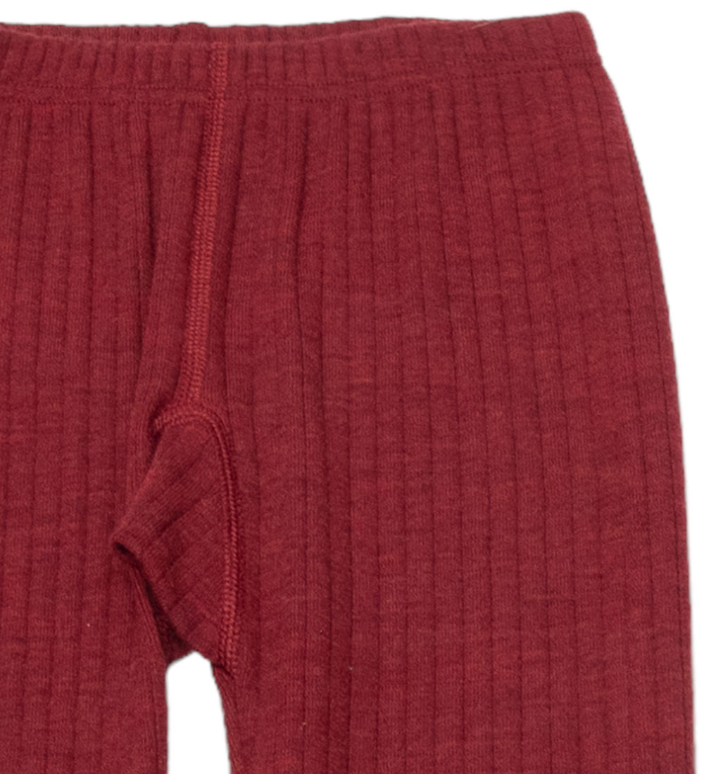 Joha Leggings - Wool - Bordeaux