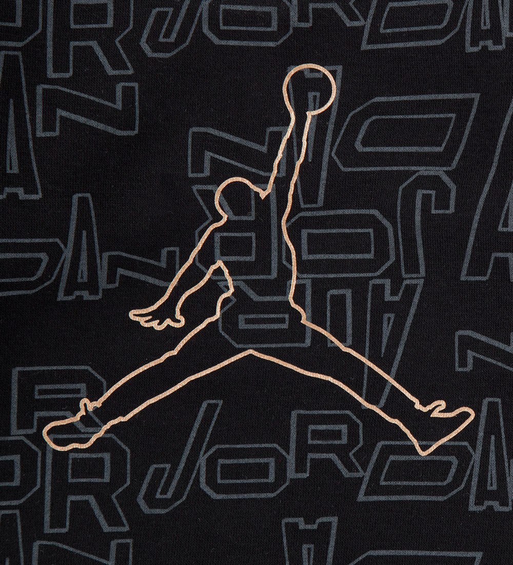 Jordan Sweat Set - Black w. Grey/Gold