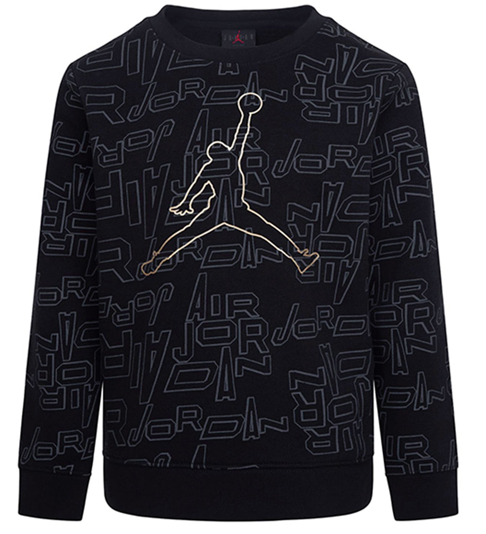 Jordan Sweat Set - Black w. Charcoal Grey/Gold
