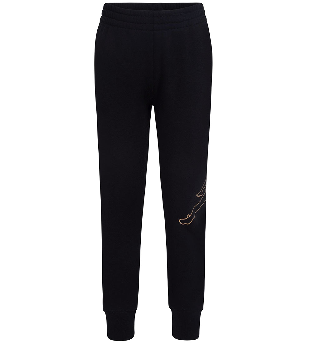 Jordan Sweat Set - Black w. Charcoal Grey/Gold